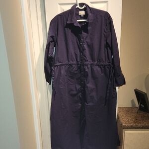Universal Thread Purple Button-Down Dress